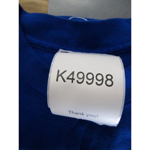 VINTAGE New York Giants Shirt Large Big Blue Wrecking Crew 80s 90s - Picture 9 of 9